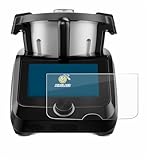 BROTECT Schutzglas für SilverCrest Monsieur Cuisine Smart BLACK EDITION Schutzfolie Panzer-Folie Glas [Extrem Kratzfest 9H, Anti-Fingerprint,