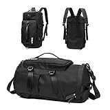 RUYI Sporttasche Groß Reisetasche mit Schuhfach und Nassfach, 28L Wasserdicht Sporttasche Rucksack für Damen Herren, Weekender Tasche Trainingstasche für Sport Gym Reise Yoga Sauna Shopping
