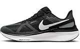 Nike Herren Air Zoom Structure 25 Sneaker, Black White Iron Grey, 42 EU