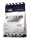 HI TEC NUTRITION Micellar Casein Protein Nahrungsergänzungsmittel - Verlängerter Absorptionszeit Eiweißreicher Nährstoff mit Cremiger Textur - 1000g Cookies 33 Portion