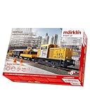 Märklin 29188 Modellbahn Modelleisenbahn Start Up Startpackung Baustelle, Spur H0 Startset. Lokomotive, Wagen, Schienen und Steuergerät im Starterset enthalten
