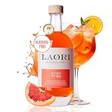 Laori Ruby No 04 Alkoholfreier Spritz 500 ml | Fruchtig-frischer Alkoholfreier Aperitif mit pinker Grapefruit & Orange | Perfekt für Italian Spritz & alkoholfreie Cocktails | Nur 65 Kalorien & vegan