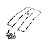 Heckgepäckträger-Motorrad-Gepäckträger Silber-Duokon Motorrad-Heckgepäckträger, Nur Motorrad Heckgepäckträger für XL883 / 1200 (Silber)