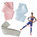 PROIRON Terra Band, Gymnastikband 3er Set, Miniband Fitness Terrabänder mit eBook auf Deutsch, Therabänder Mini Bands mit Tragebeutel, Terabaender für Deine Fitness Bänder…