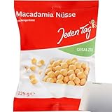 usy Bundle für Jeden Tag Macadamia-Nüsse gesalzen (125g Packung) + usy Block