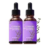 Cyperglow – Cyperus Rotundus Hautserum, CyperGlow-Öl, Cyperus Rotundus-Öl zur Haarentfernung, leichtes, beruhigendes und pflegendes Mittel, für alle Hauttypen (2pcs)