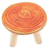CHILDWEET Kleine Bank Puppenhaus Kindercouch niedriger hocker für süßer Tritthocker kinderhocker kinderstuhl Chair stühle Holzhocker Tritthocker für Kleinkinder Schaum