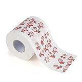 Weihnachts -Toilettenrollpapier Home Santa Claus Bath Toilettenrolle Papier Weihnachtszubehör Weihnachts -Dekor Tissue Weihnachtszubehör