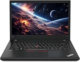 Lenovo ThinkPad T480 Business Laptop, 14 Zoll FHD (1920 x 1080), Intel Core i7-8650U, 16 GB DDR4 RAM, 512 GB SSD, US-Tastatur, Bluetooth, Win 10 Pro (Generalüberholt)