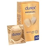DUREX SENSUAL NO LATEX Kondome dünn latexfrei 10 Stück