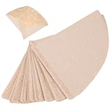 HOMSFOU 40St Kaffeefilterpapier Filter für Kaffeekanne Espresso Wasserfilter Kaffee wiederverwendbar gießen disposable coffee filters coffee filter paper Kaffeefilterhalter Kaffeefilterpad