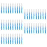 Interdentalbürsten Blau 50 Stück Dentalbürsten Zwischenraum Zahnbürste Zahnzwischenraumbürsten Zahnseide Zahnstocher Zahnreinigung Werkzeug,zur Effektiven Reinigung Der Zahnzwischenräume