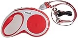 flexi Roll-Leine Vario S Seil 5 m rot für Hunde bis max. 12 kg