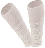 TODO Stulpen Baumwolle Damen - Weich und Bequem Beinlinge zum jeden Tag, Tanzen, Sport, Gym, Bergtouren - Beinwärmer (Ecru)