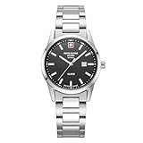 swiss alpine military Damen Uhr Analog Quarz 7767.1137SAM Edelstahl