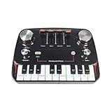 EHJRE Live Soundkarte Musikaufnahmegerät 12 Stufen 8 Effektmodi Gax Piano