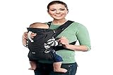 Chicco EasyFit Ergonomische Trage für Babys und Kleinkinder ab der Geburt bis 9 kg, Einfach zu Tragende Babytrage, Babytrage mit Kopf- und Nackenstütze