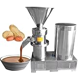 Robuste Mandelmühle, kommerzielle Nussbutter-Maschine für Mandelpaste und Samenbutter, perfekt für Lebensmittelproduktionsanlagen und Nussverarbeitungsbetriebe