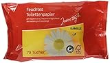 Jeden Tag Feuchtes Toilettenpapier Kamille, 70 Stück