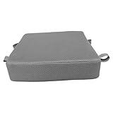 HAPINARY Stuhlkissen Sitzkissen Sitzverkleinerer Für Hochstuhl Hochstuhlkissen Hochstuhl Sitzverkleinerer Stuhlpolster Highchair Pad Seat Cushion Grey Pp-baumwolle