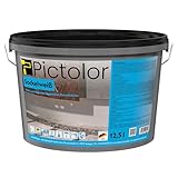 Pictolor® Sockelweiß Reinacryl-Fassadenfarbe (Weiß, 12,5 Liter)