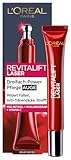 L'Oréal Paris Anti-Aging-Augenpflege mit Dreifachpower für Frauen: für gemilderte Falten, reduzierte Tränensäcke, straffere Haut mit Pro-Retinol, Vitamin C und Hyaluronsäure, RevitaLift Laser X3, 15ml