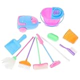 PERSELOSO 1 Satz Puppenzubehör Mini-Sachen Kinderversorgung reinigen Babyspielzeugreiniger Kinderspielzeug -Reinigungsspielzeug Kinderzubehör Hausreinigungsspielzeug Plastik