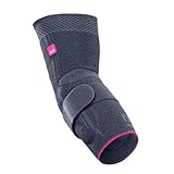 medi Epicomed - Ellenbogenbandage | Unisex | silber | Größe V | Kompressionsbandage zur Stabilisierung des Gelenks bei Tennisarm oder Golferarm | Beidseitig tragbar | Ellenbogen | atmungsaktiv
