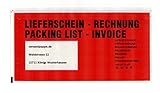 250 St. Dokumententasche DIN lang 240x125 mm selbstklebende DL Lieferscheintaschen Rechnungstaschen FSC - zertifiziert