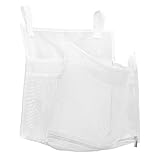 Abaodam Netztasche zur Aufbewahrung von kinderzimmer aufbewahrung toy organizer for room Reißverschluss Badewanne -Badespielzeughalter Spielzeugnetz