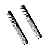 2 Stücke Kamm,Haarkamm Männer Damen,Styling Hair Comb Antistatischer,Barber Friseur Kamm,Herren Kämme mit Breiter und Feine Zahnung,Multi Haarkämme für Haus Salon Haarstyling Pflege