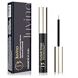 Juvino Wimpernserum – Für längere, vollere Wimpern und definierte Augenbrauen (Schwarz, 3 ml (1er Pack))