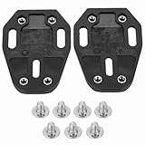 YIZISECCE 1 Paar Quick Release Fahrradschuhe Cleat Cover Adapter Konverter für Speedplay Zero (B)