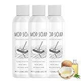 Multi-Purpose Floor Cleaner, 2025 Neu Fleckenentferner Bodenreiniger, Wood Floor Cleaning Polishing Brightening Tile Cleaner, Starkes Reinigungsmittel für Küche, Bad, Spüle & geflieste Wände (3)