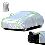 Autoplane Atmungsaktiv für Peugeot Expert 2 (2007-2016),Vollgarage Autoabdeckung Regen Wind Schneefest Sonne Staub Schutz Wasserdicht Autohülle
