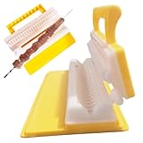 Spießmaschine, große Schaschlikspieße, Form | Schneller, müheloser Fleischformer, Form für Grillen, Camping, Outdoor, Kochen, Hinterhof, Vorbereitung, Grillen, Picknick