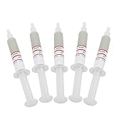 Diamant -Läder -Paste, 5 X Diamant -Schleifpaste, 320~10000 Grit, für Jade, Uhren und Uhren, Schmuck, Metallpolieren mit Spiegeleffekt (W1 (8000 Brillen poliert))