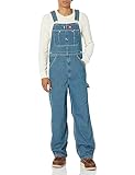 Dickies Herren Indigo Latzhose, Mittlere Heritage-Tönung, 36W / 32L