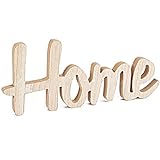 Lvjkes holzbuchstaben, holzbuchstaben groß, Dekorative Holzbuchstaben, für Basteln Haus Hochzeit Weihnachten Geburtstag DIY Dekorationen, Höhe: 15 cm/5.9 inch (Letter Home)