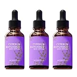 Cyperglow - Cyperus rotundus Hautserum, Cyperus rotundusöl zur Haarentfernung, 60 ml Cyperglow -Öl, Feuchtigkeit und beruhigt die Haut, sanft und nicht durcheinander für alle Hauttypen (3pcs)