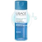 Uriage Waterproof-Augen-Make-up-Entferner mit KORNBLÜTENWASSER - Entfernt sanft wasserfestes Make-up und macht die Haut weich und nicht klebrig - Augenärztlich getestet - 100ml