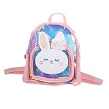 BESPORTBLE Kaninchen Design Rucksack für Niedlicher Cartoon Kindergarten Rucksack Hautfreundlich und Komfortabel für Bücher Regenschirme und für Mädchen