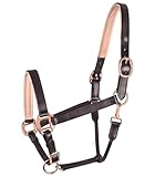 WALDHAUSEN Lederhalfter X-Line Rosé, braun, WB