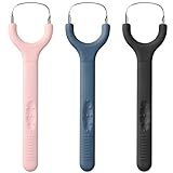 3 Stück Zungenschaber,Zungenreiniger Edelstahl,Reinigt Die Zunge Sanft und Effektiv,Hält Den Atem Frisch,Zungenbürste für Erwachsene Reduzierung von Mundgeruch,Verbessert Ihre Mundhygiene