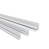 Acezanble Dekowand Duschrückwand Zubehör Montage Aluminium Profile Montagezubehör