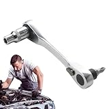 Ruyeiig 1/4 Drehetatchet, 1/4 -Zoll -Ratschenschlüssel - Doppelköpfchenschraubendreher Bit Schraubenschlüssel - Schnellinstallations -Release -Tool, praktisches Zubehör -Werkzeug, abgewinkelter