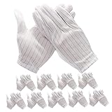 SHINEOFI 10Paare Antistatische Schutzhandschuhe Für Elektronik Flexible Arbeitshandschuhe Für Montage Und Reparatur Von Computern Mobiltelefonen Und Elektronischen Geräten