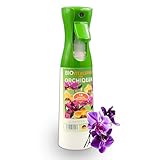 Garten Lux BIO Vitalspray für Orchideen mit 16 Spurennährstoffen zum Orchideenpflege sprühen anwendungsfertiges Hochester 300ml