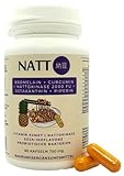 Natto Bio + Bromelain + Curcumin + Nattokinase 2000 FU + Astaxanthin + Piperin - 60 Kapseln