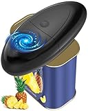 Dosenöffner Elektrisch, Elektrischer Dosenöffner für alle Dosengrößen, Deckel Ohne Scharfe Kanten, Automatischer One Touch Dosenöffner für Senioren, Küchengerät für Arthritis und Schwache Hände